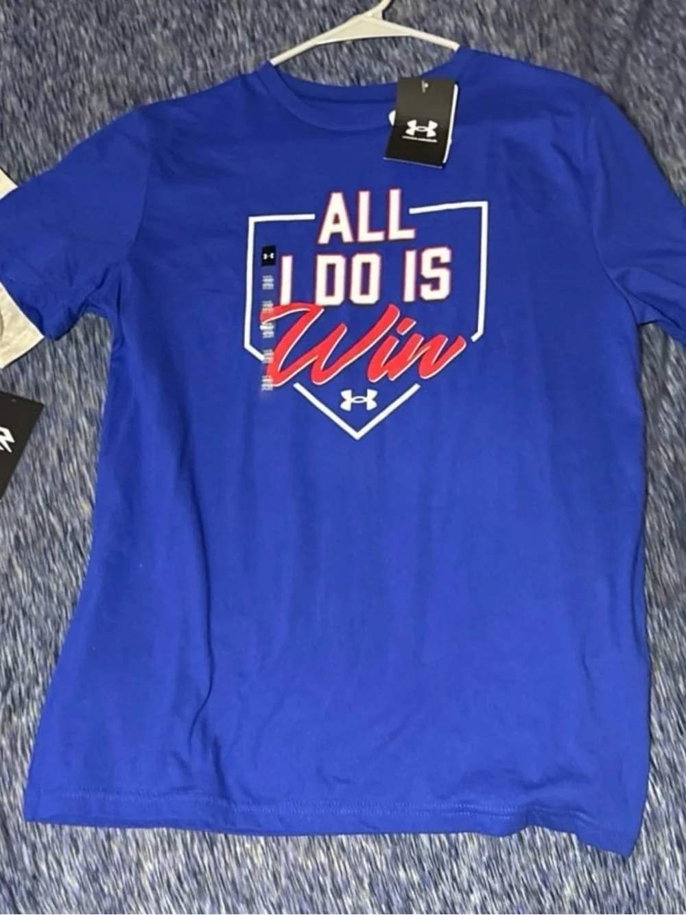 Nike Boys' Royal Blue Graphic Short Sleeve Tee
